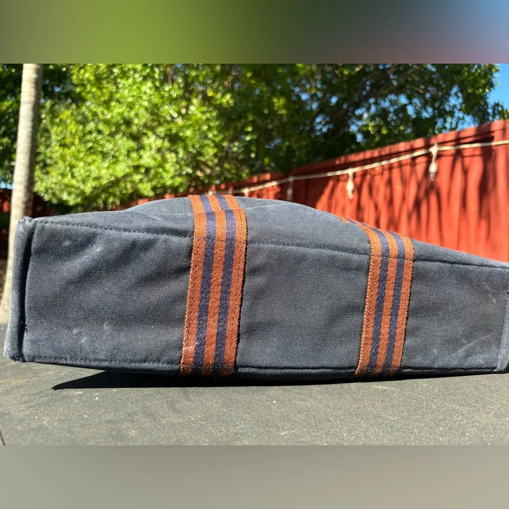 Vintage Hermes Canvas Tote Bag - Picture 3 of 11